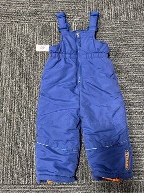 Kids Blue/purple Snow Bib Overalls